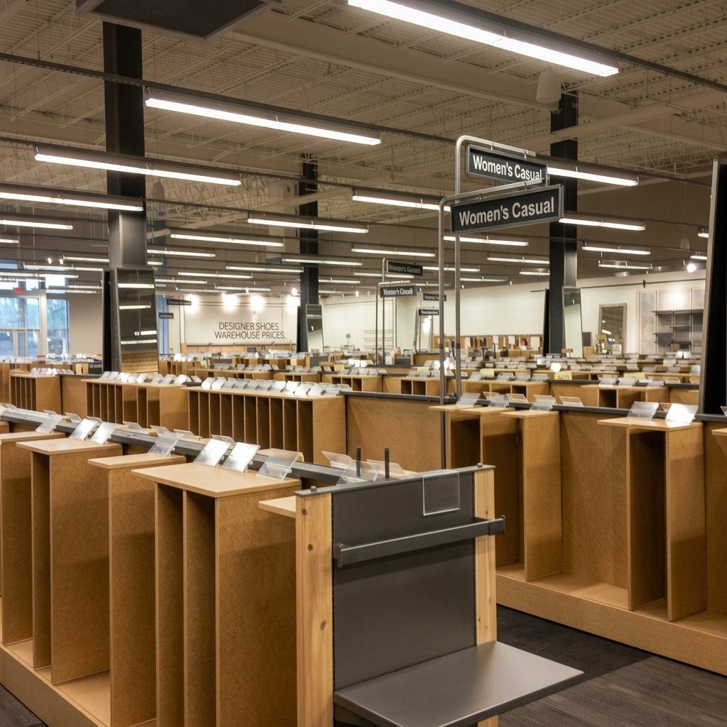 DSW interior construction, Holly Springs, NC